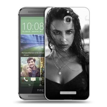 Дизайнерский силиконовый чехол для HTC Desire 510 Ирина Шейк (на заказ)