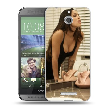 Дизайнерский силиконовый чехол для HTC Desire 510 меган фокс (на заказ)