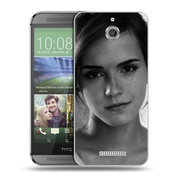 Дизайнерский силиконовый чехол для HTC Desire 510 Эмма Уотсон (на заказ)