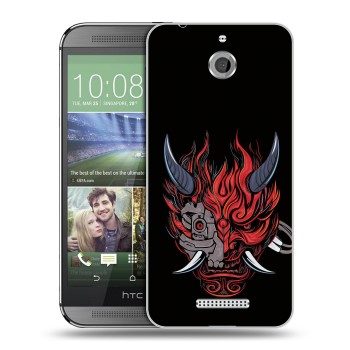 Дизайнерский силиконовый чехол для HTC Desire 510 Cyberpunk 2077 (на заказ)