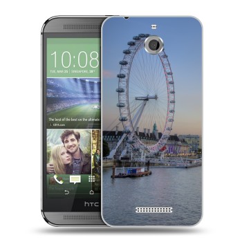Дизайнерский силиконовый чехол для HTC Desire 510 Лондон (на заказ)