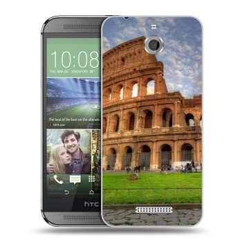Дизайнерский силиконовый чехол для HTC Desire 510 Рим (на заказ)