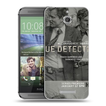 Дизайнерский силиконовый чехол для HTC Desire 510 Настоящий детектив (на заказ)
