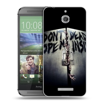 Дизайнерский силиконовый чехол для HTC Desire 510 Ходячие мертвецы (на заказ)