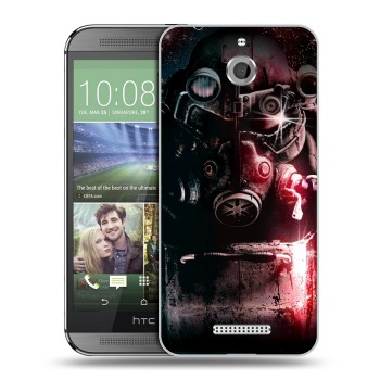 Дизайнерский силиконовый чехол для HTC Desire 510 Fallout (на заказ)