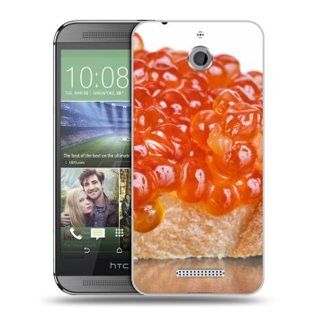 Дизайнерский силиконовый чехол для HTC Desire 510 Икра (на заказ)