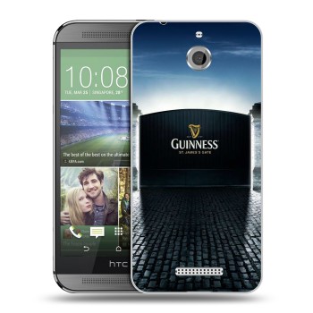 Дизайнерский силиконовый чехол для HTC Desire 510 Guinness (на заказ)