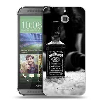 Дизайнерский силиконовый чехол для HTC Desire 510 Jack Daniels (на заказ)