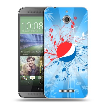 Дизайнерский силиконовый чехол для HTC Desire 510 Pepsi (на заказ)