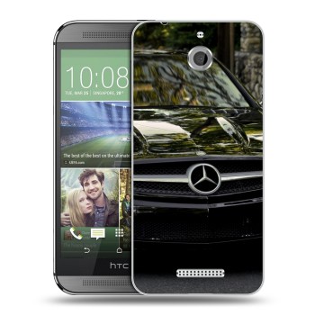 Дизайнерский силиконовый чехол для HTC Desire 510 Mercedes (на заказ)