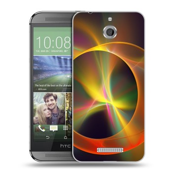 Дизайнерский силиконовый чехол для HTC Desire 510 Энергия красоты (на заказ)