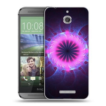 Дизайнерский силиконовый чехол для HTC Desire 510 Энергия красоты (на заказ)