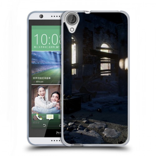 Дизайнерский силиконовый чехол для HTC Desire 820 PLAYERUNKNOWN'S BATTLEGROUNDS