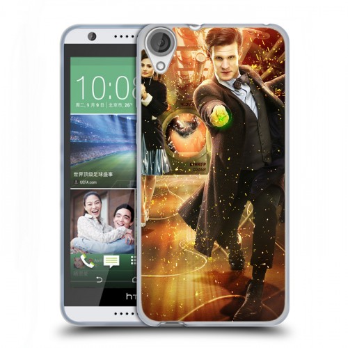 Дизайнерский силиконовый чехол для HTC Desire 820 Доктор Кто