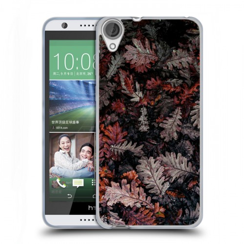 Дизайнерский силиконовый чехол для HTC Desire 820 Нуарные листья