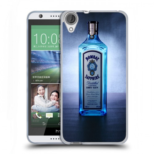 Дизайнерский силиконовый чехол для HTC Desire 820 Bombay Sapphire