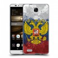 Дизайнерский силиконовый чехол для Huawei Ascend Mate 7 Российский флаг и герб