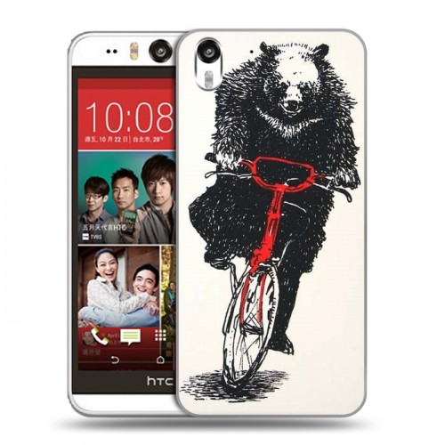Дизайнерский силиконовый чехол для HTC Desire Eye Медведи