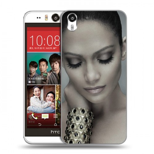 Дизайнерский силиконовый чехол для HTC Desire Eye Дженнифер Лопес