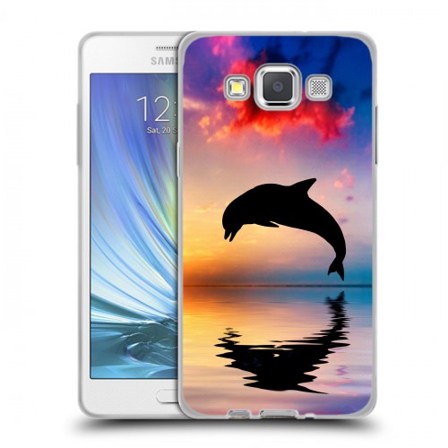 Дизайнерский пластиковый чехол для Samsung Galaxy A5 Закат