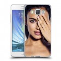 Дизайнерский пластиковый чехол для Samsung Galaxy A5 Ирина Шейк