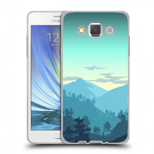 Дизайнерский пластиковый чехол для Samsung Galaxy A5 Романтика путешествий
