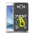 Дизайнерский пластиковый чехол для Samsung Galaxy A5 Авокадо