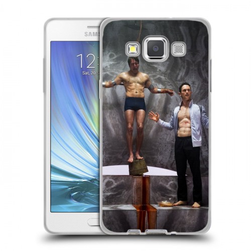 Дизайнерский пластиковый чехол для Samsung Galaxy A5 Ганнибал