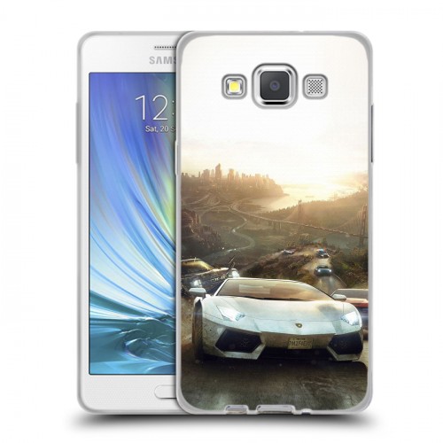 Дизайнерский пластиковый чехол для Samsung Galaxy A5 Форсаж