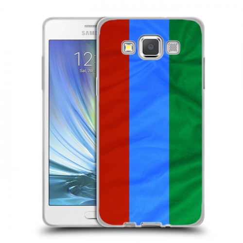 Дизайнерский пластиковый чехол для Samsung Galaxy A5 Флаг Дагестана