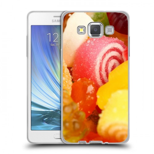 Дизайнерский пластиковый чехол для Samsung Galaxy A5 Мармелад