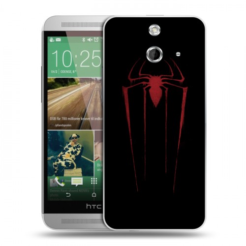 Дизайнерский пластиковый чехол для HTC One E8 Человек -паук