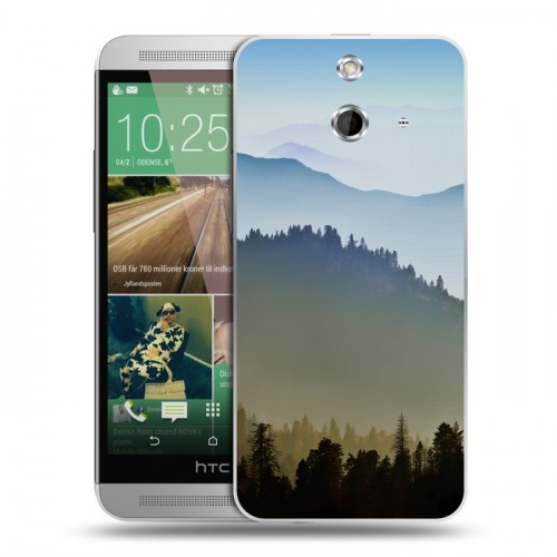 Дизайнерский пластиковый чехол для HTC One E8 горы