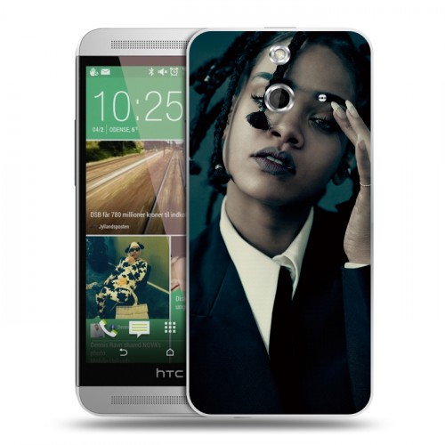 Дизайнерский пластиковый чехол для HTC One E8 Риана