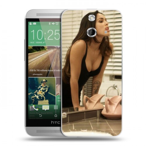 Дизайнерский пластиковый чехол для HTC One E8 меган фокс