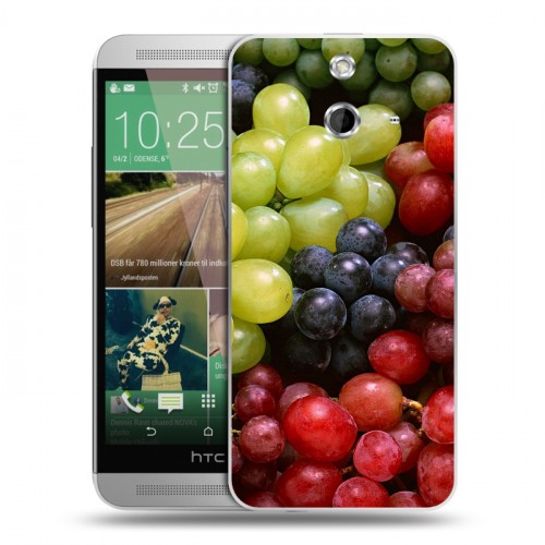 Дизайнерский пластиковый чехол для HTC One E8 Фрукты текстуры