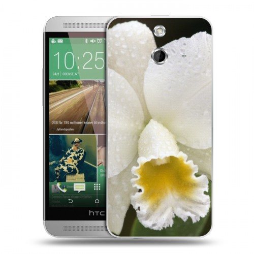 Дизайнерский пластиковый чехол для HTC One E8 Орхидеи