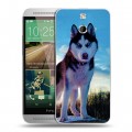 Дизайнерский пластиковый чехол для HTC One E8 Собаки