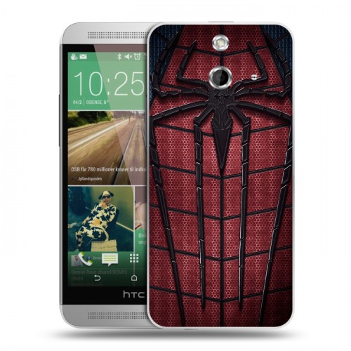 Дизайнерский пластиковый чехол для HTC One E8 Человек-паук