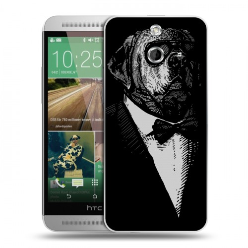 Дизайнерский пластиковый чехол для HTC One E8 Хищные джентльмены