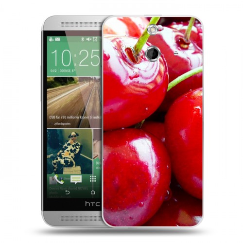 Дизайнерский пластиковый чехол для HTC One E8 Вишня