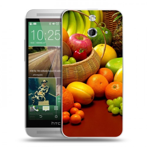 Дизайнерский пластиковый чехол для HTC One E8 Фрукты