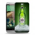 Дизайнерский пластиковый чехол для HTC One E8 Heineken