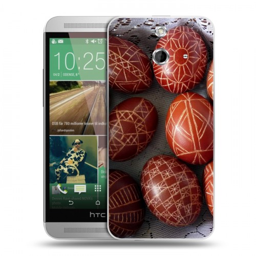 Дизайнерский пластиковый чехол для HTC One E8 Пасха