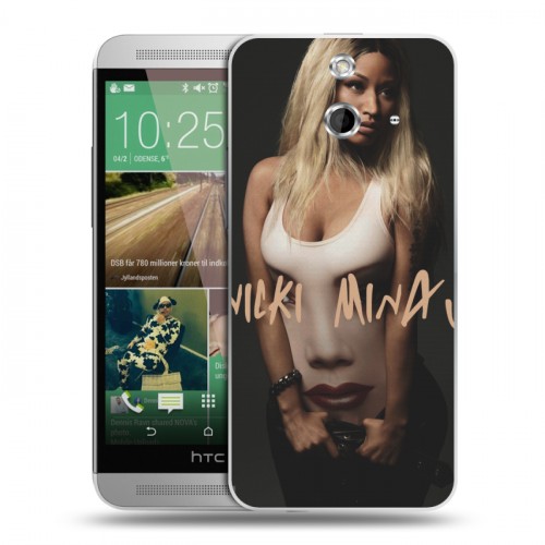Дизайнерский пластиковый чехол для HTC One E8 Ники Минаж