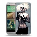 Дизайнерский пластиковый чехол для HTC One E8 Леди Гага