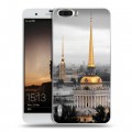 Дизайнерский силиконовый чехол для Huawei Honor 6 Plus Санкт-Петербург