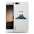 Полупрозрачный дизайнерский пластиковый чехол для Huawei Honor 6 Plus Прозрачные дикий запад