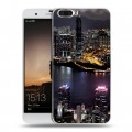 Дизайнерский пластиковый чехол для Huawei Honor 6 Plus Гонконг