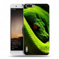 Дизайнерский пластиковый чехол для Huawei Honor 6 Plus Змеи